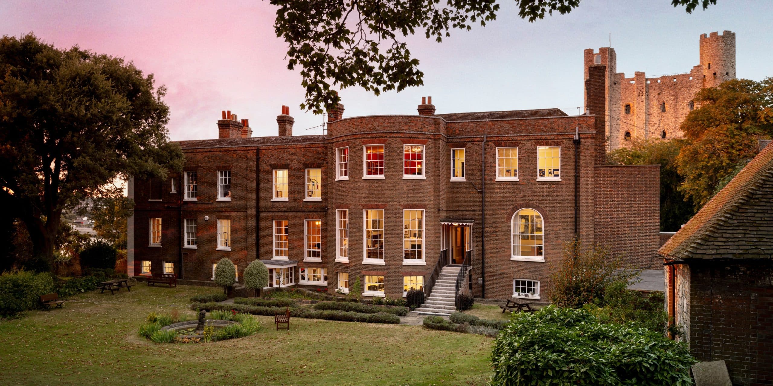 Exterior of King's School, Rochester