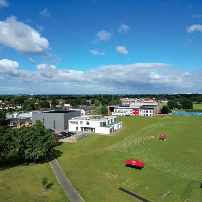 Campus view of Lady Eleanor Holles School