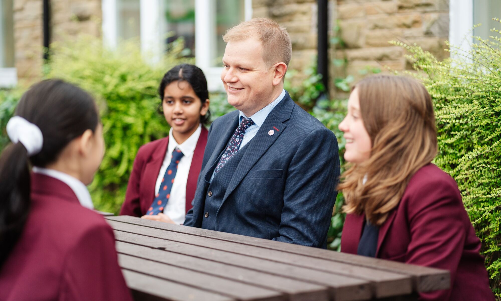 Campus view of Lancaster Girls' Grammar School