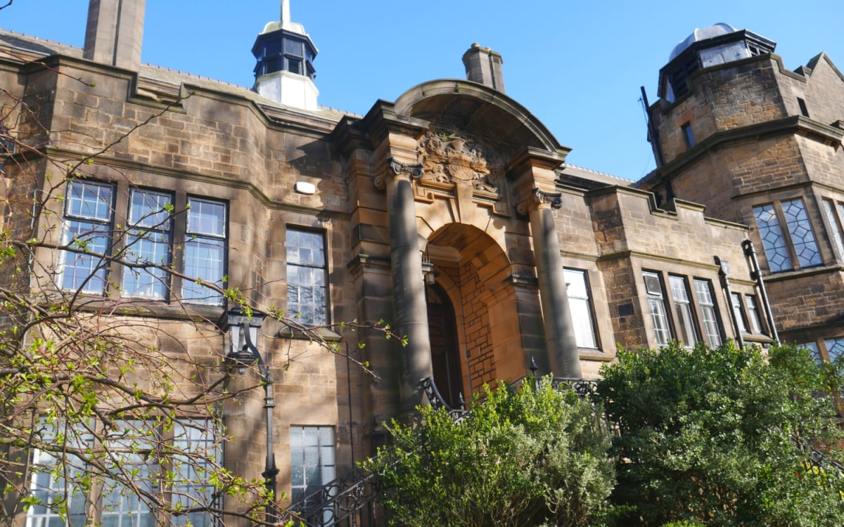 Lancaster Girls' Grammar School school building exterior