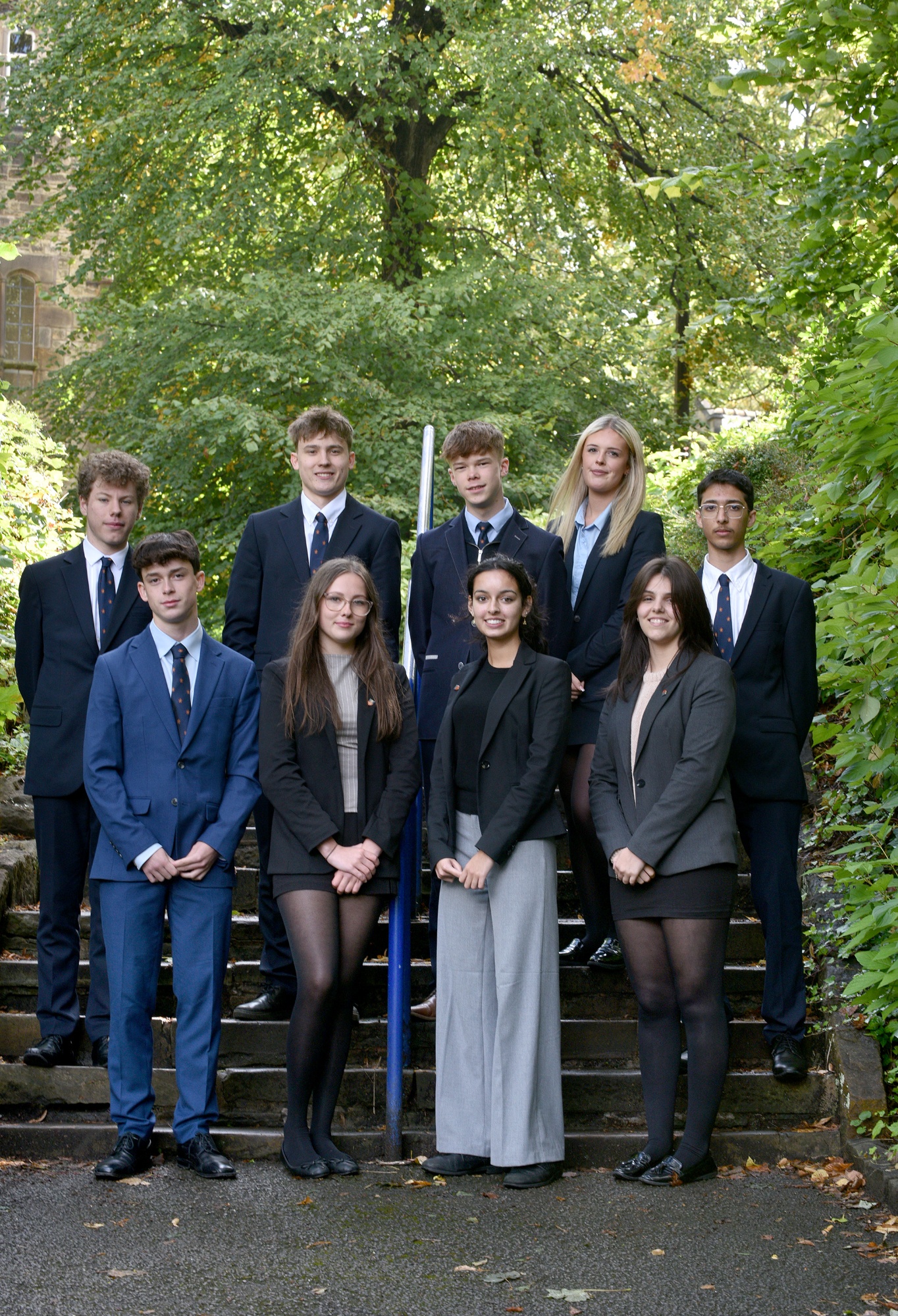 Lancaster Royal Grammar School student group