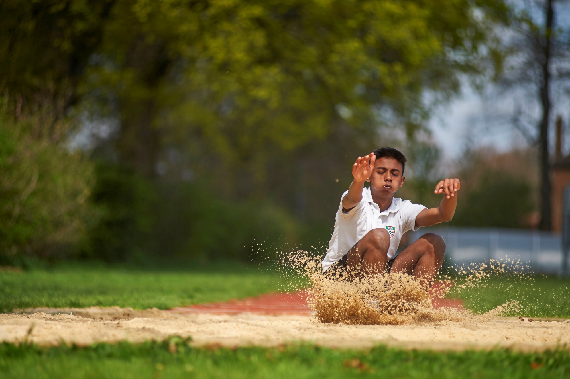 Campus view of Langley Grammar School