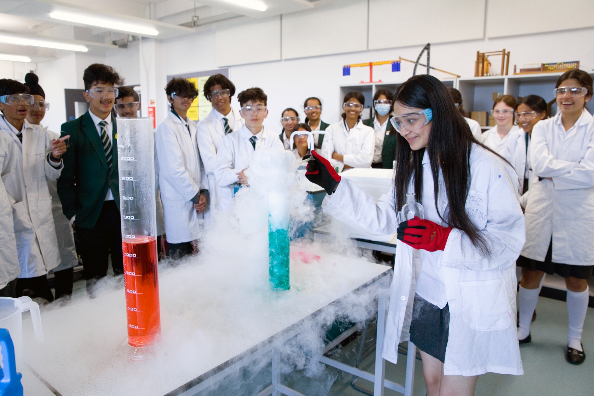 Campus view of Langley Grammar School