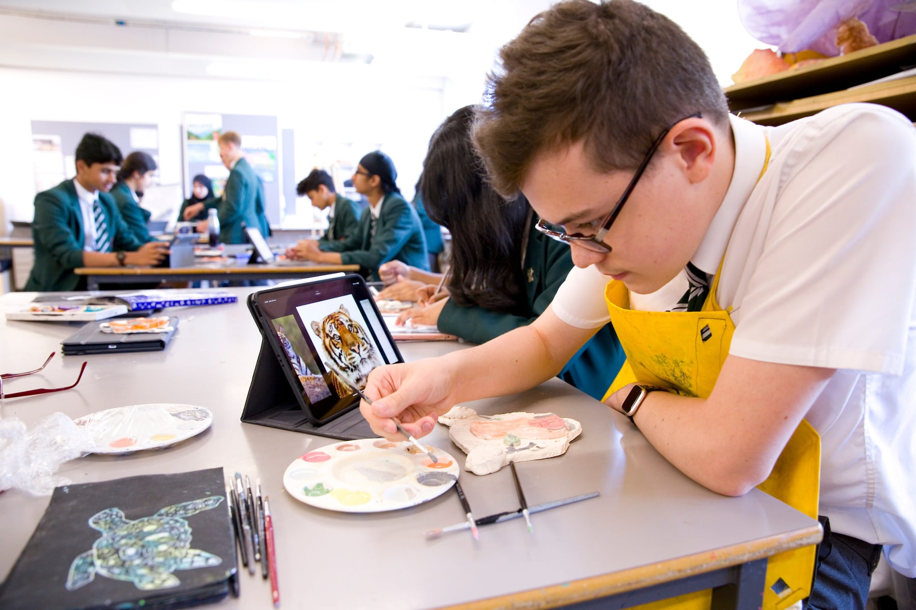Langley Grammar School science lesson