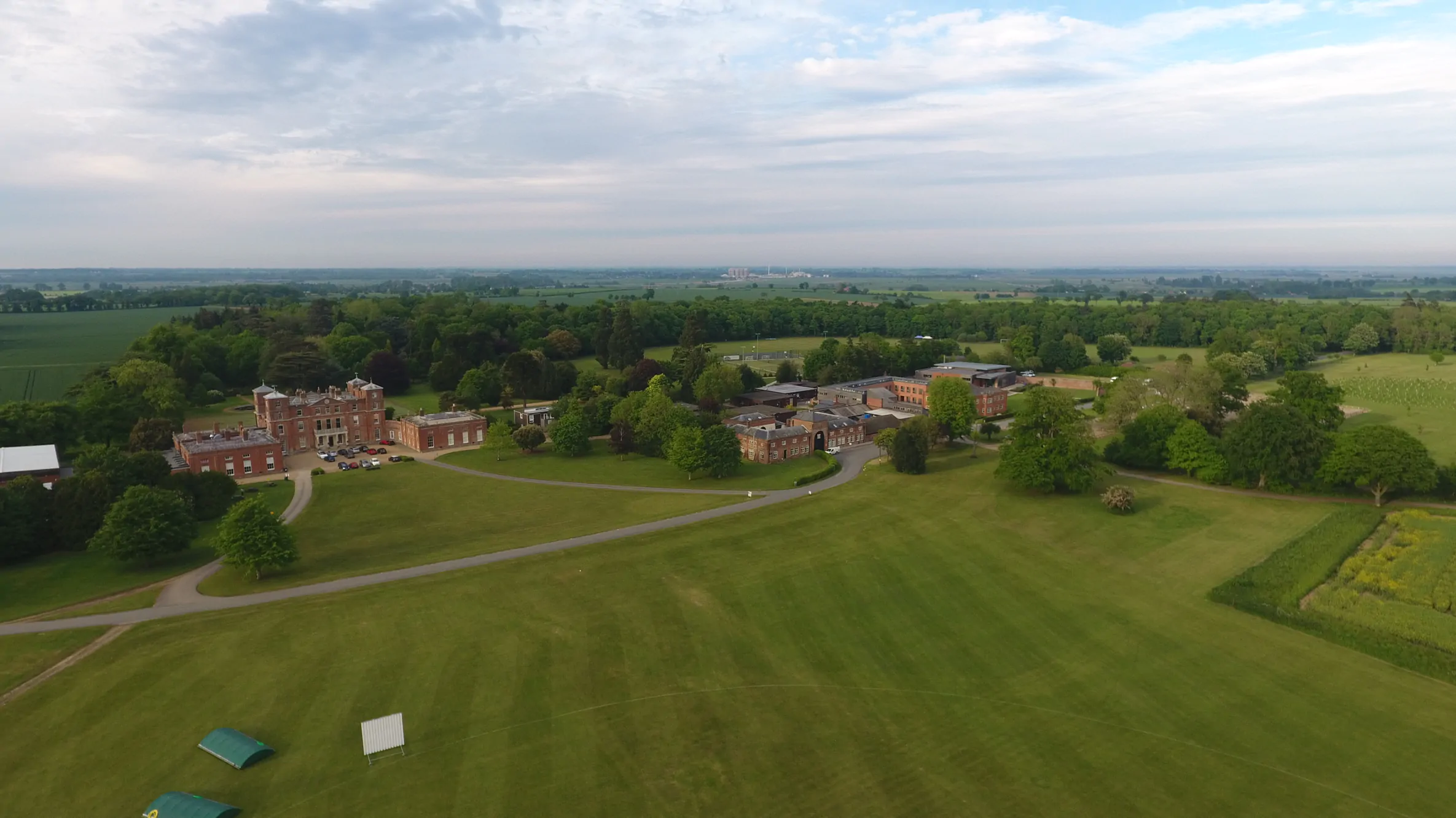 Campus view of Langley School
