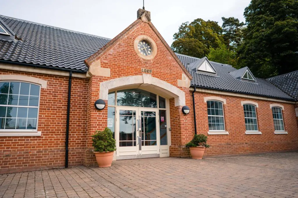 Exterior of Langley School