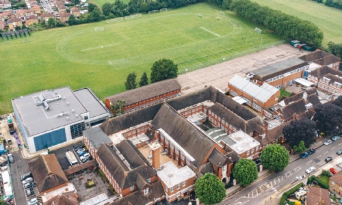 Campus view of The Latymer School