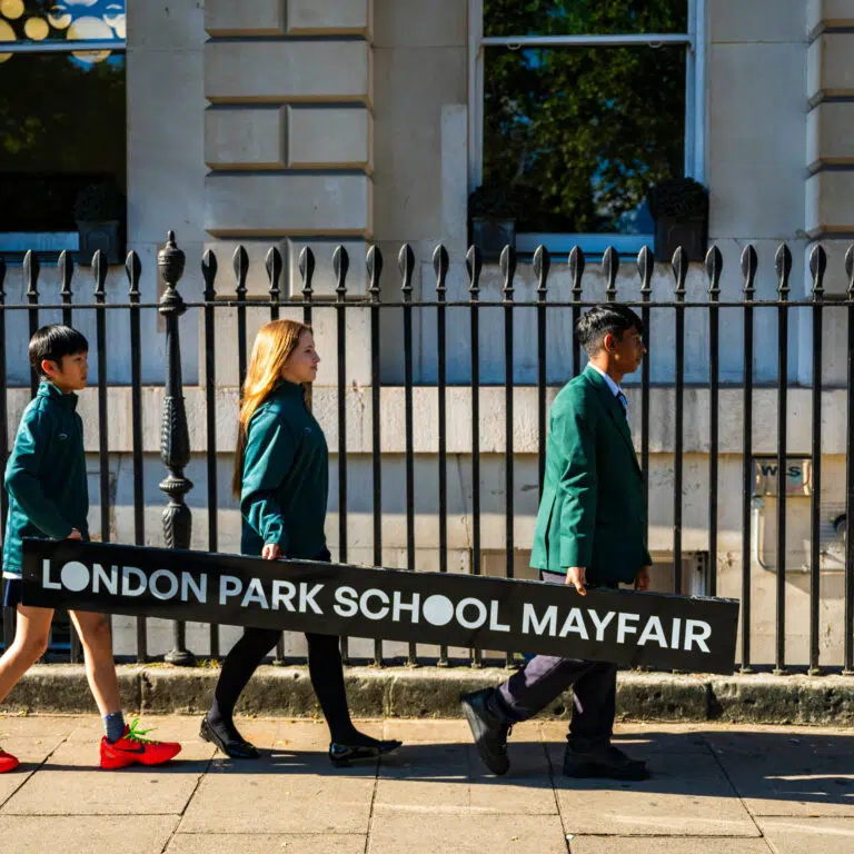 Exterior of London Park School Mayfair and London Park School Sixth