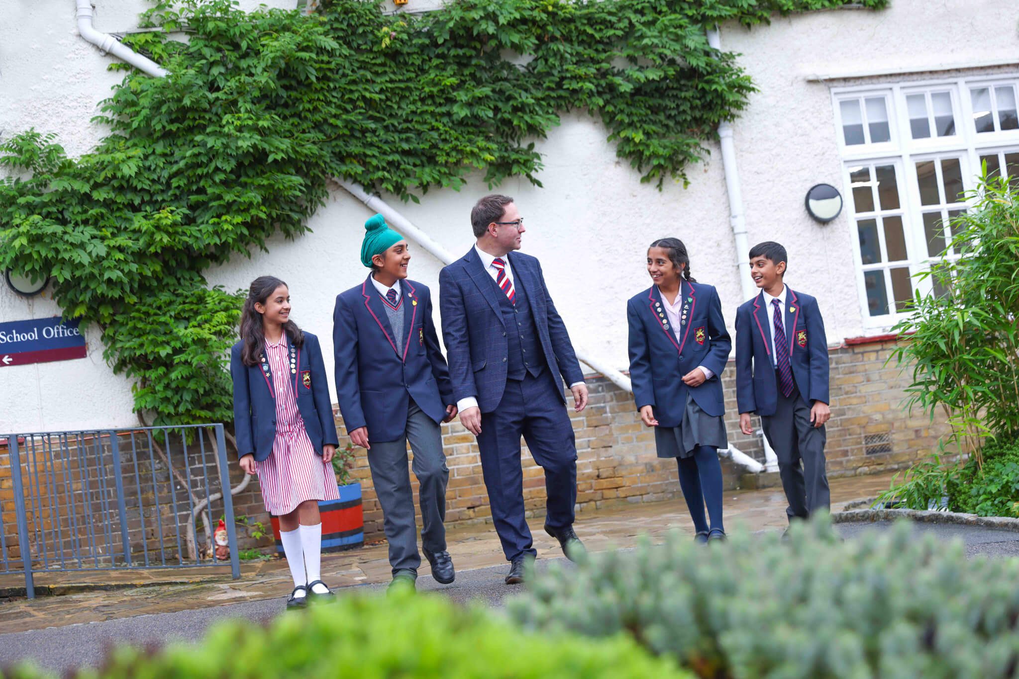 Exterior of Long Close School