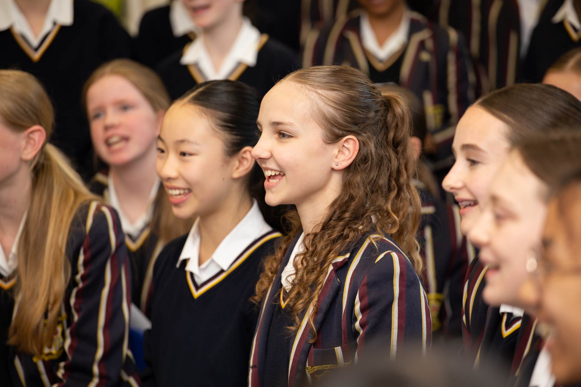 Loreto Grammar School choir performance