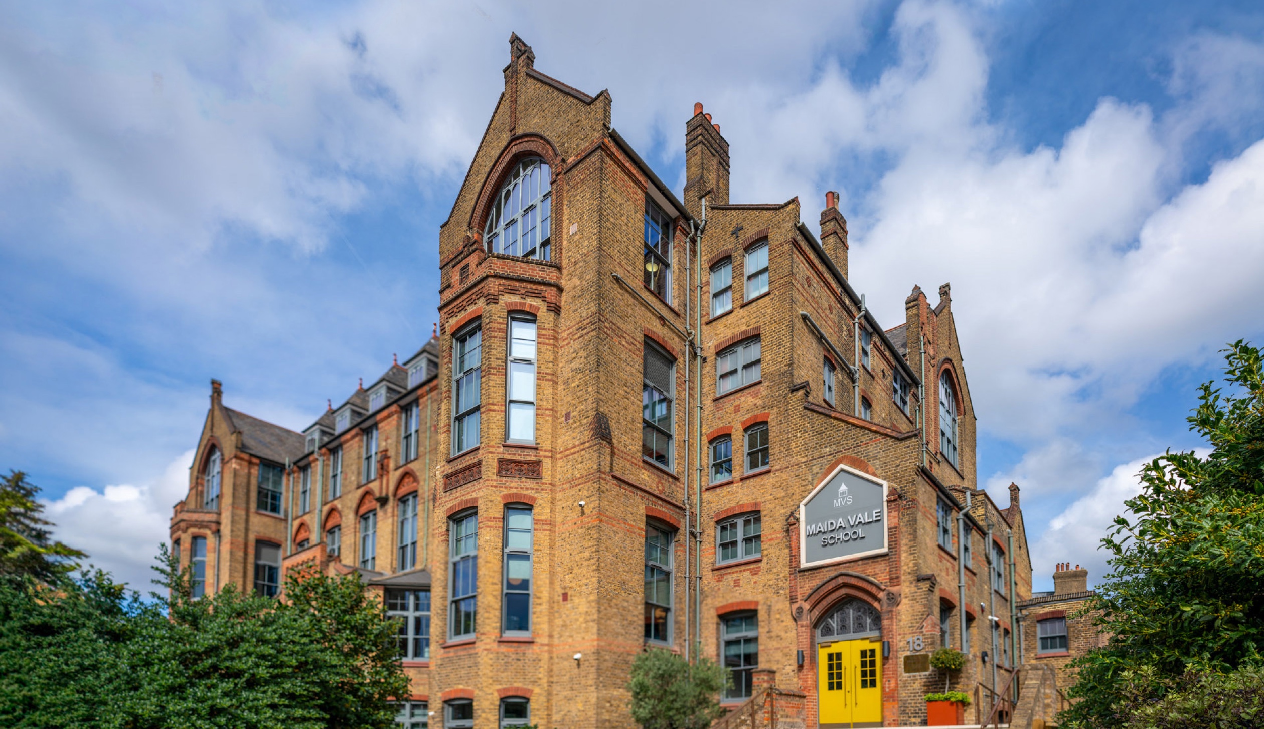 Exterior of Maida Vale School