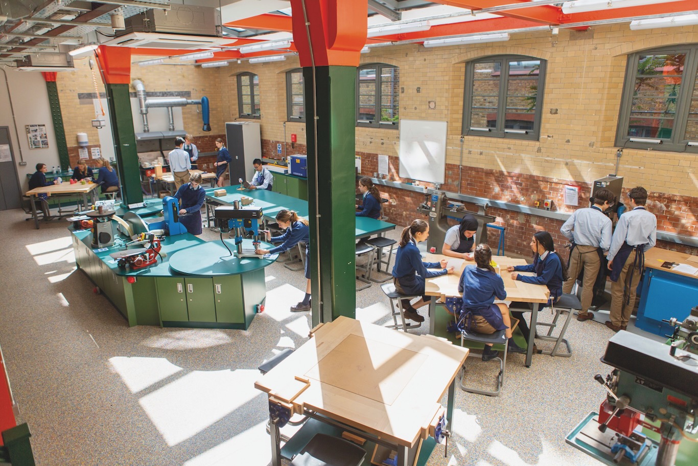 Campus view of Maida Vale School