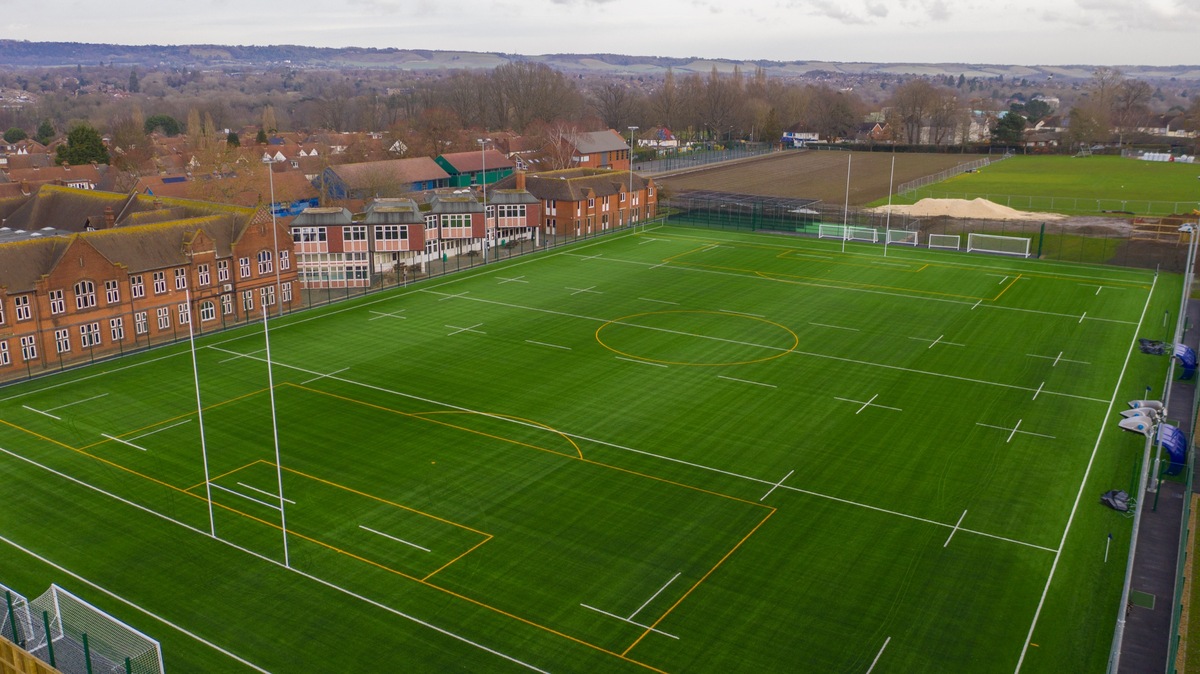 Campus view of Maidstone Grammar School