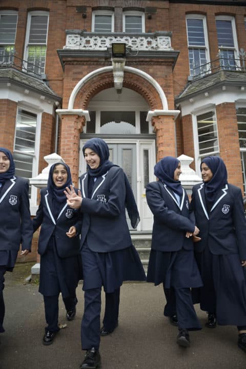 Exterior of Manchester Islamic Grammar School for Girls