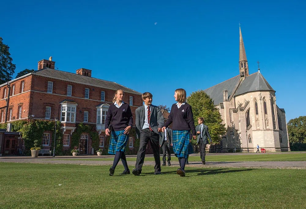 Campus view of Marlborough College