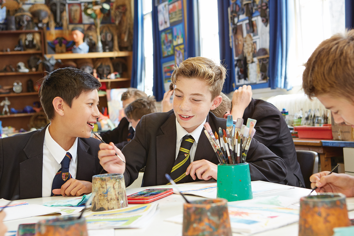 Marling School classroom learning