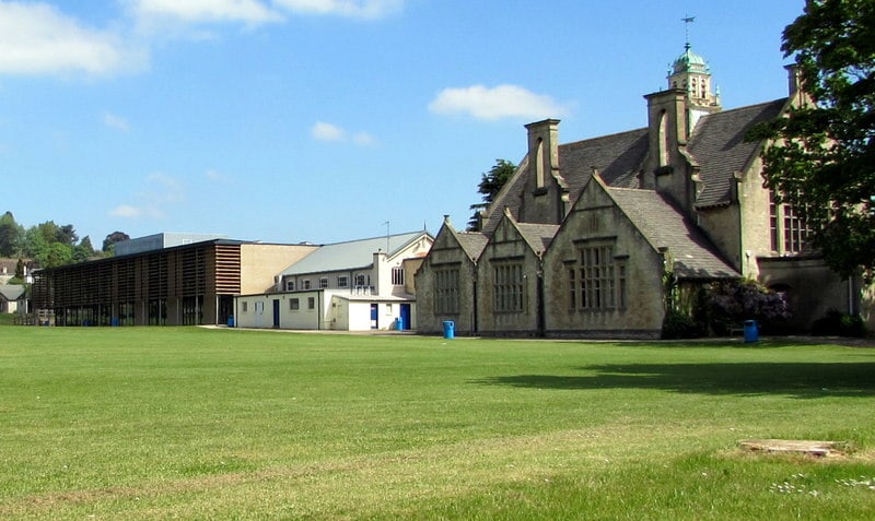 Marling School school building exterior
