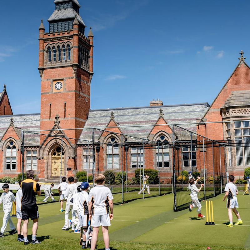 Exterior of Merchant Taylors' Schools