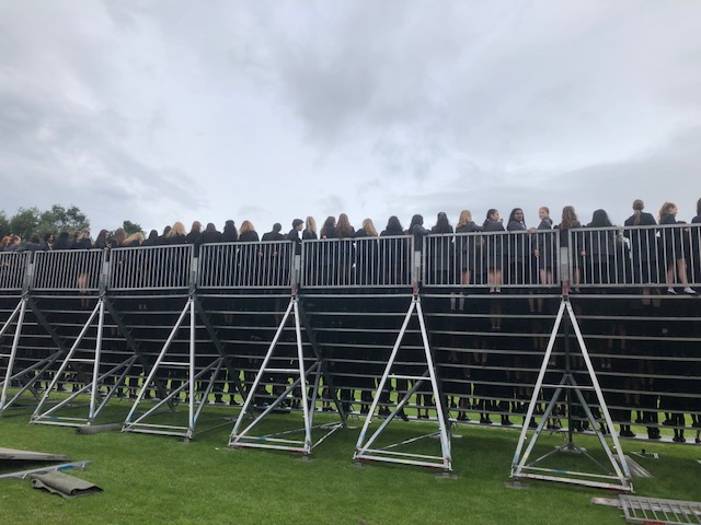 Newport Girls' High School Academy whole school photo