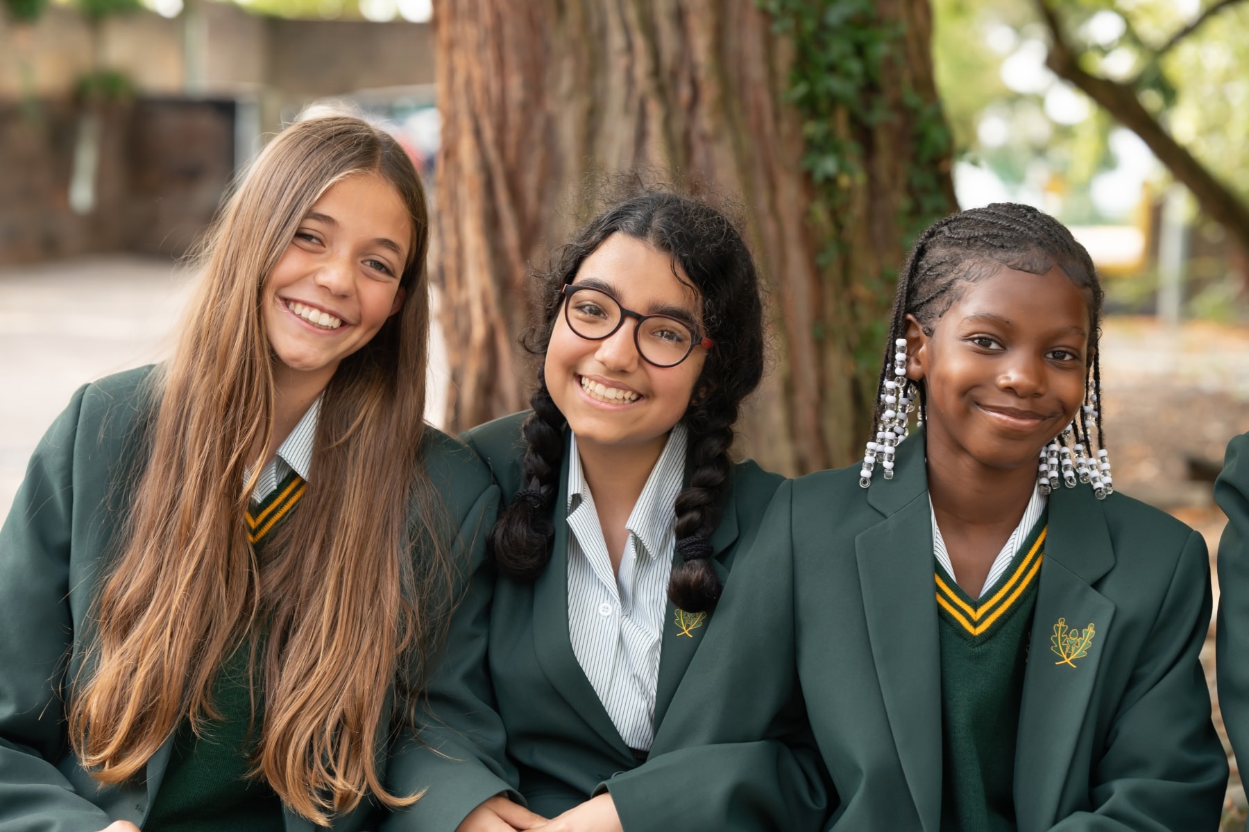 Newstead Wood School students in school