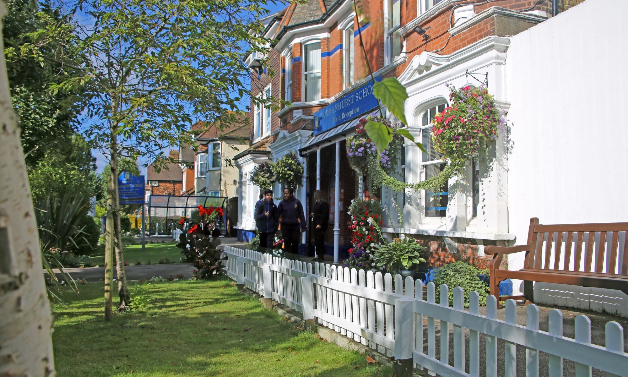 Exterior of Normanhurst School