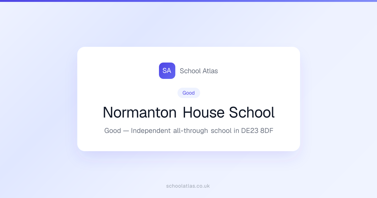 Normanton House School school image