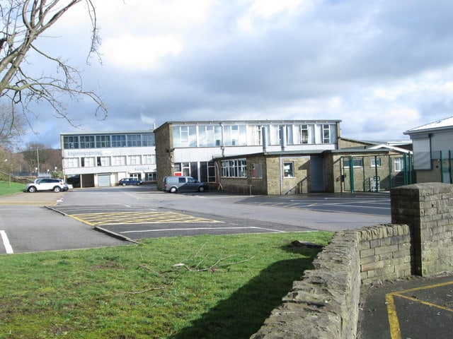 The North Halifax Grammar School school building exterior
