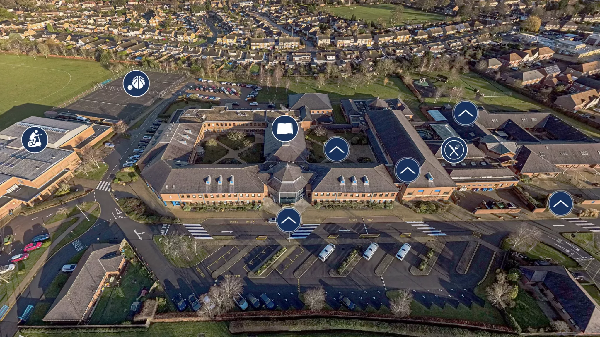 Campus view of Northampton High School GDST