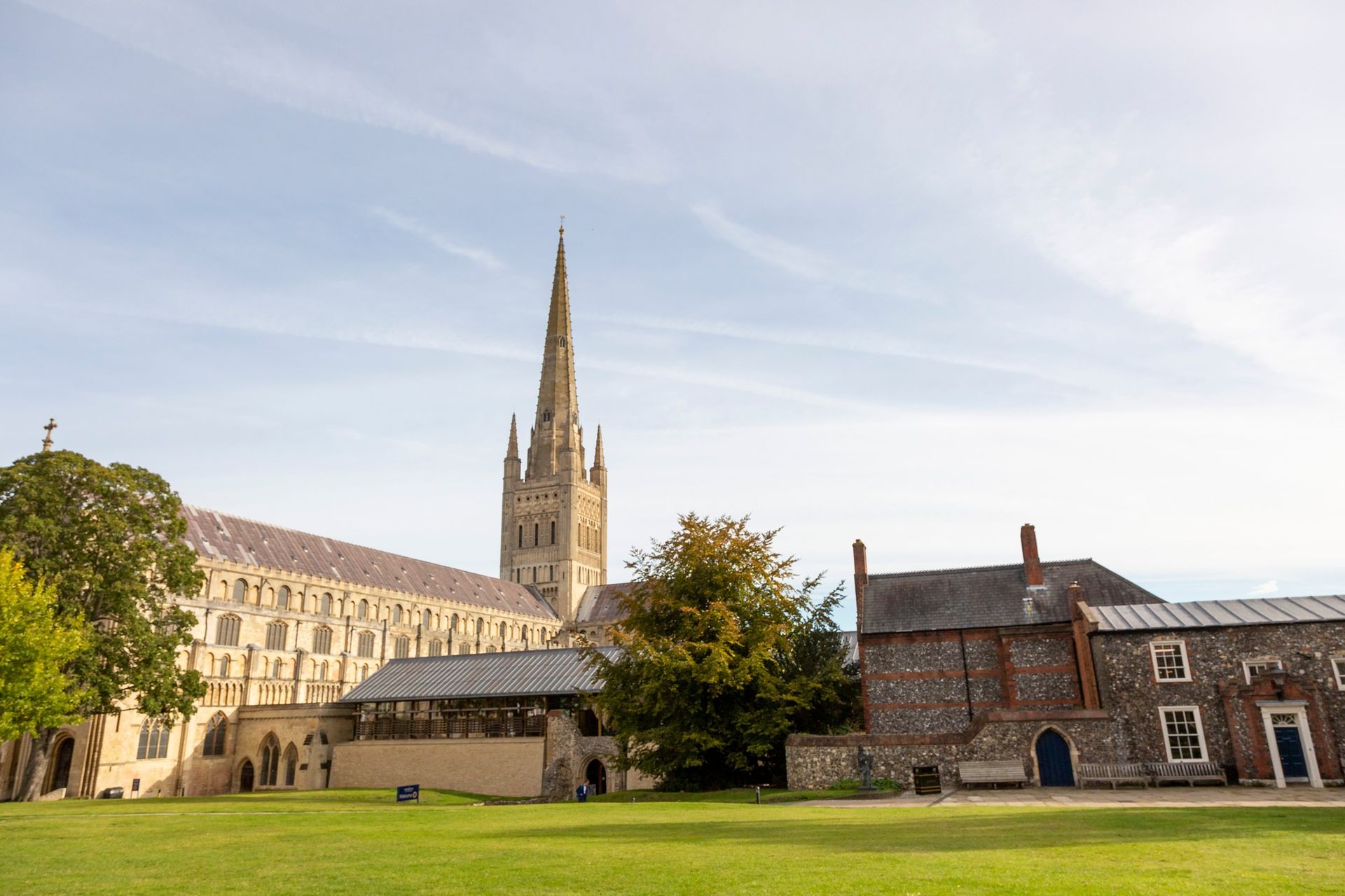 Campus view of Norwich School