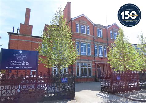 Exterior of Nottingham Girls' High School GDST
