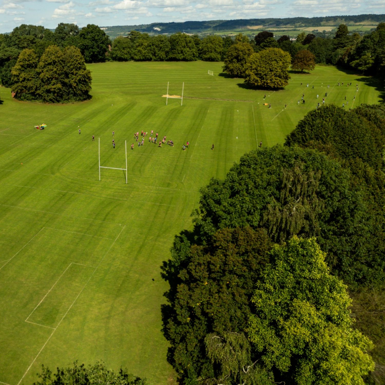 Campus view of Oakwood Park Grammar School
