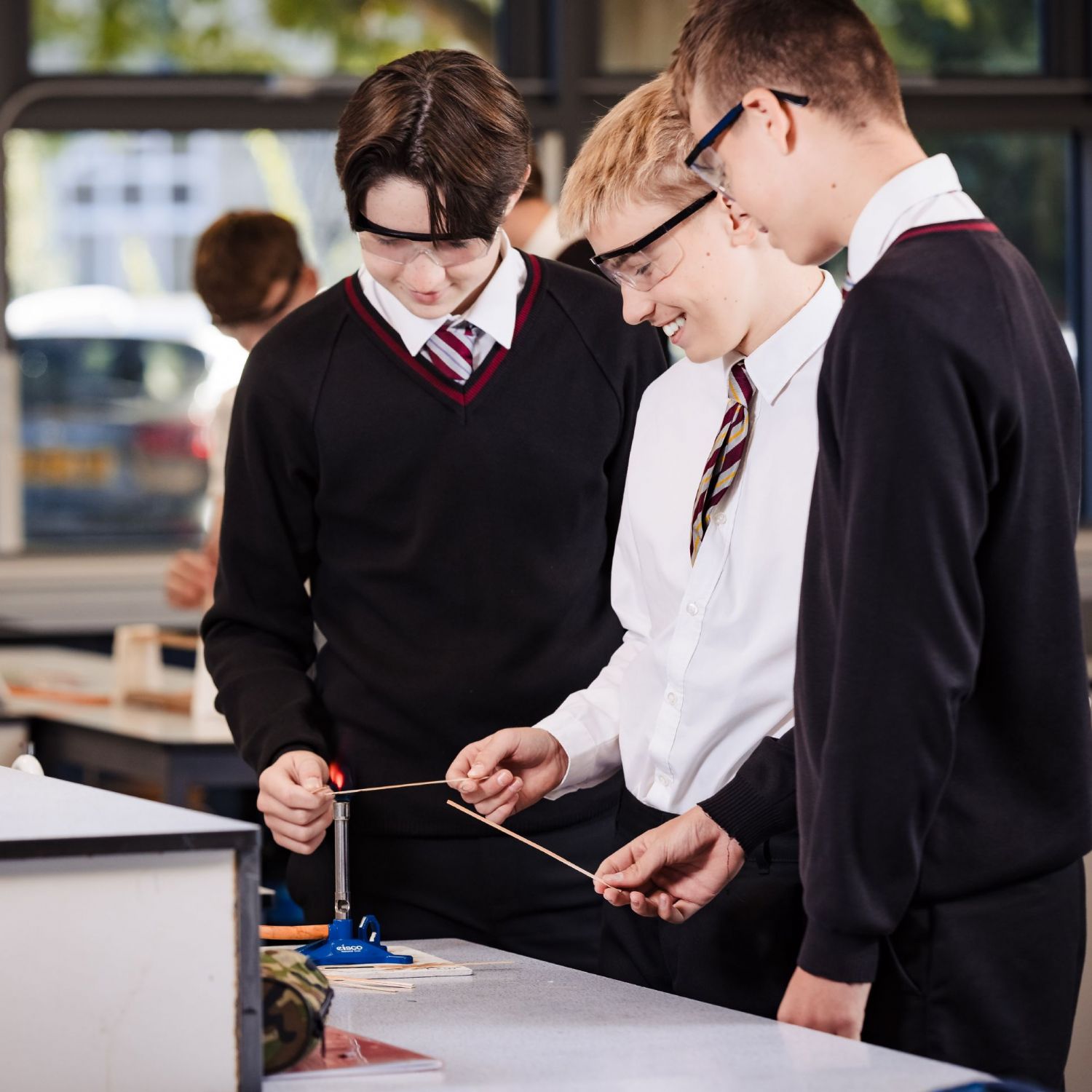 Campus view of Oakwood Park Grammar School