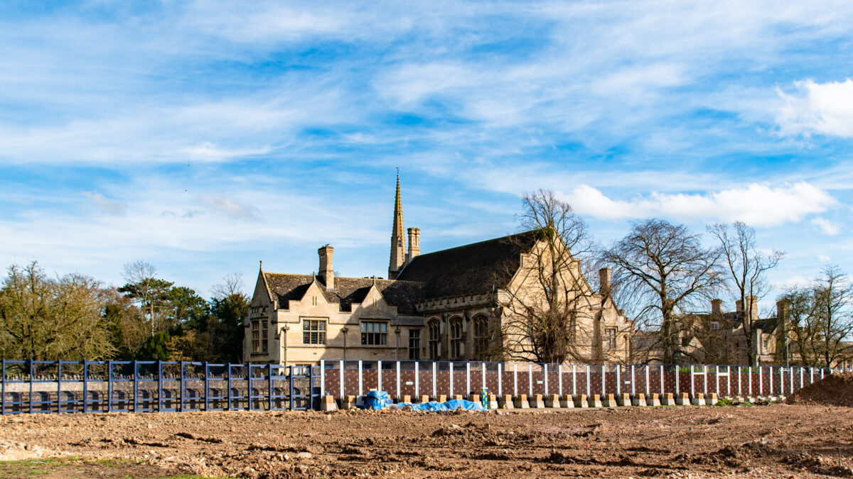 Campus view of Oundle School