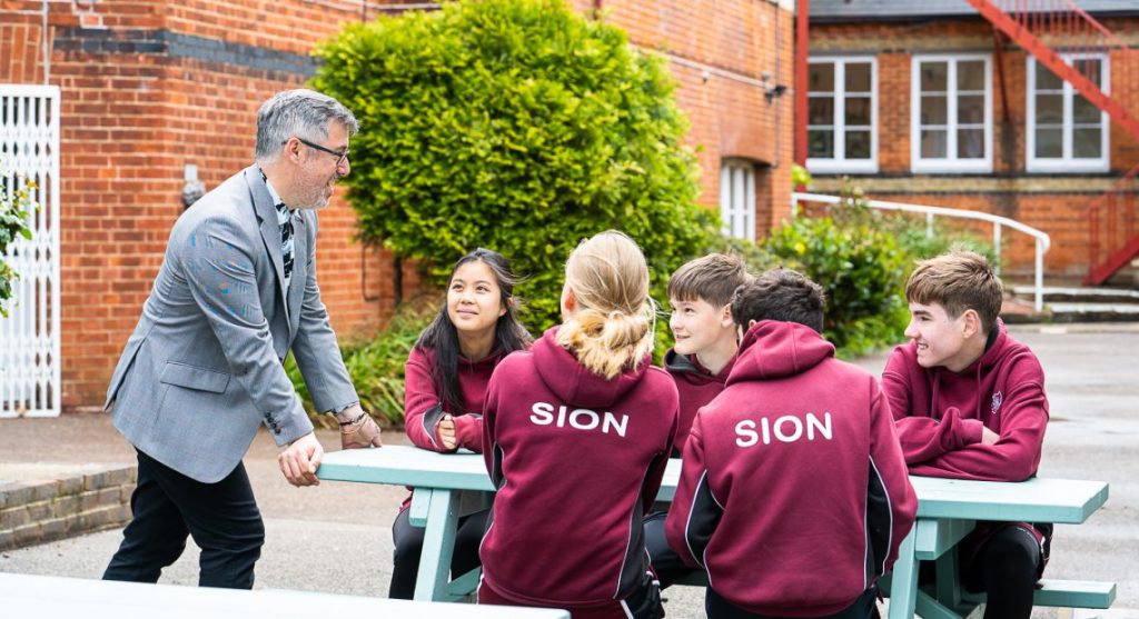 School community at Our Lady of Sion School