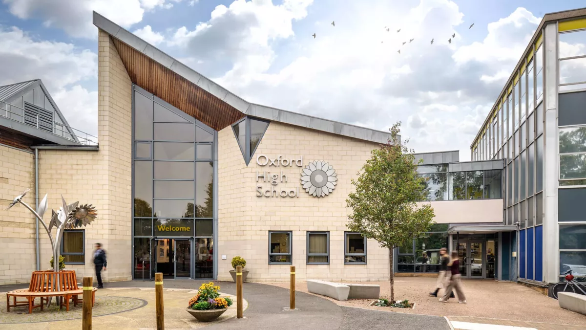 Exterior of Oxford High School GDST