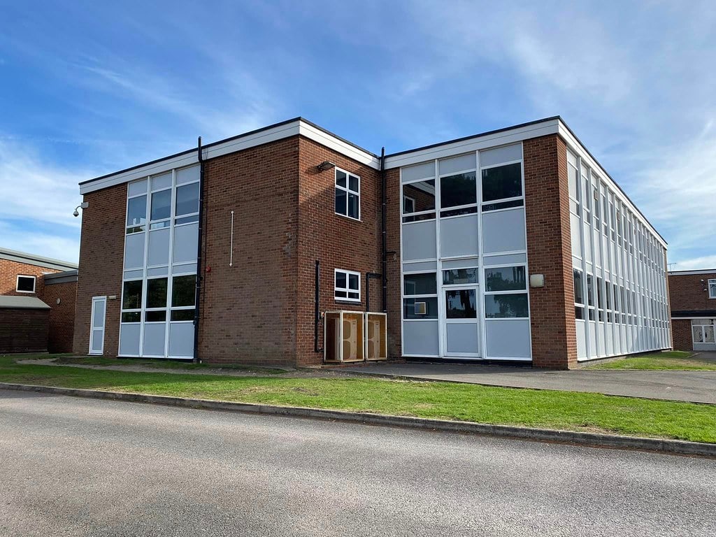 Parkstone Grammar School school building exterior