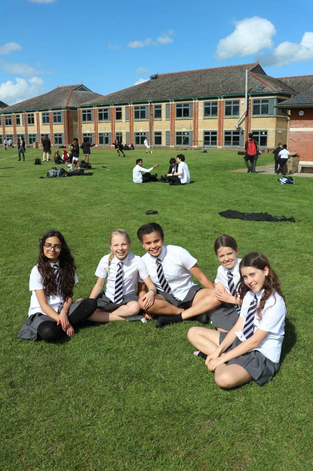 Pate's Grammar School student group