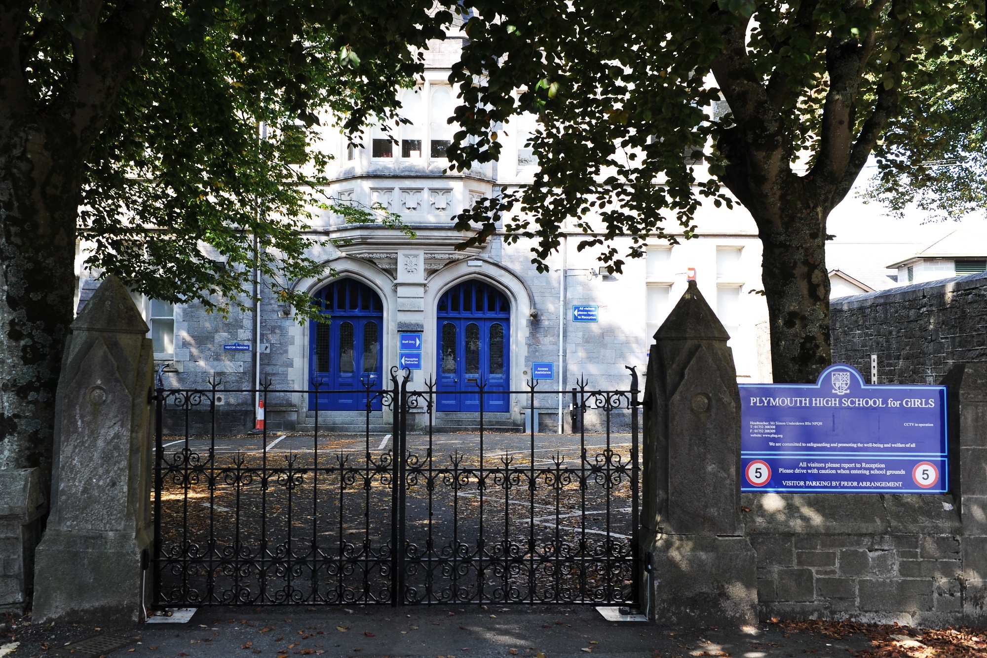 Plymouth High School for Girls school exterior