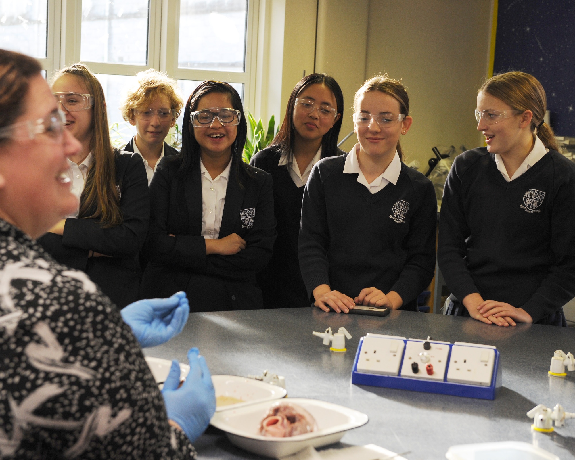 Campus view of Plymouth High School for Girls