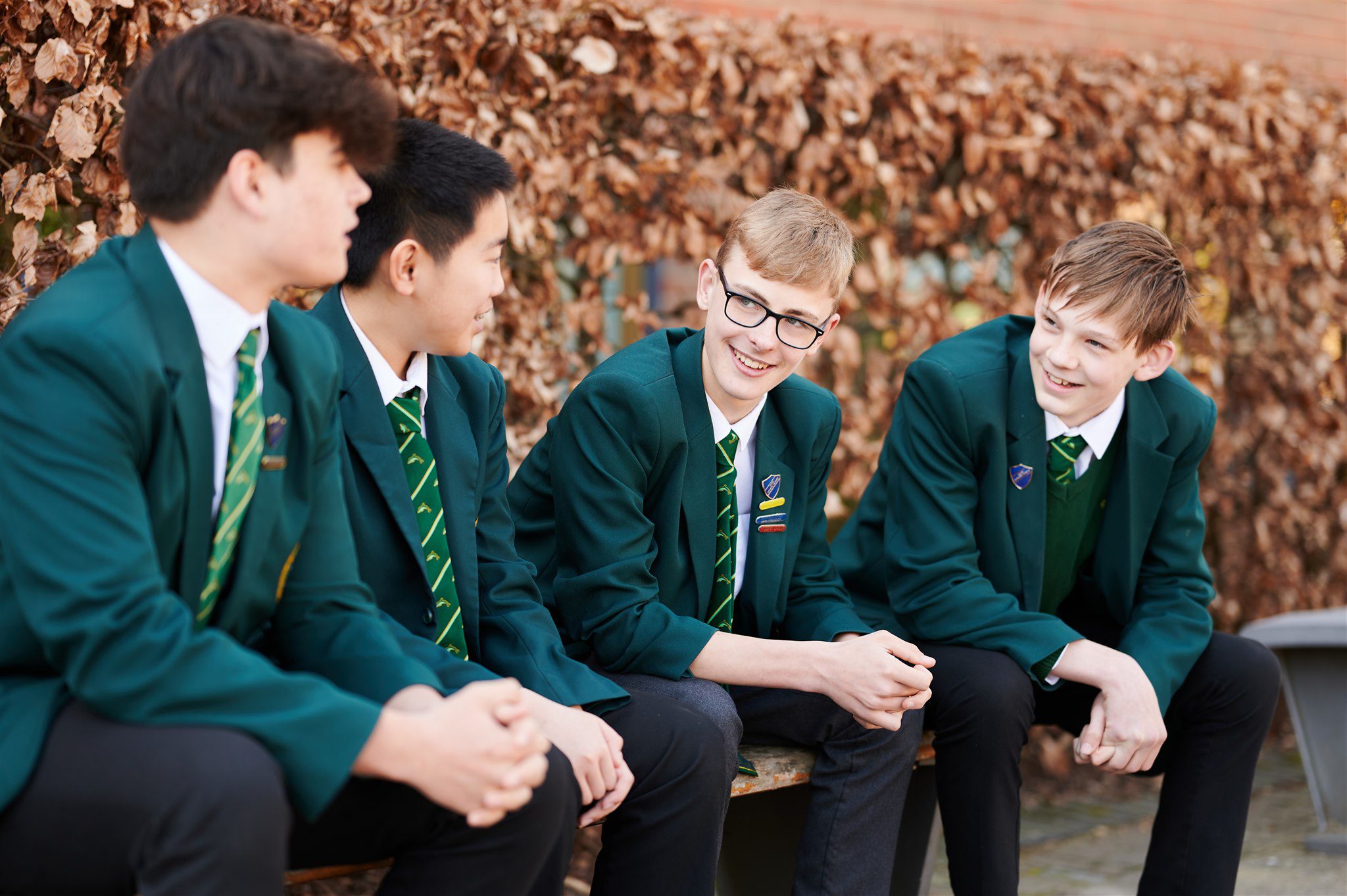 Poole Grammar School student group