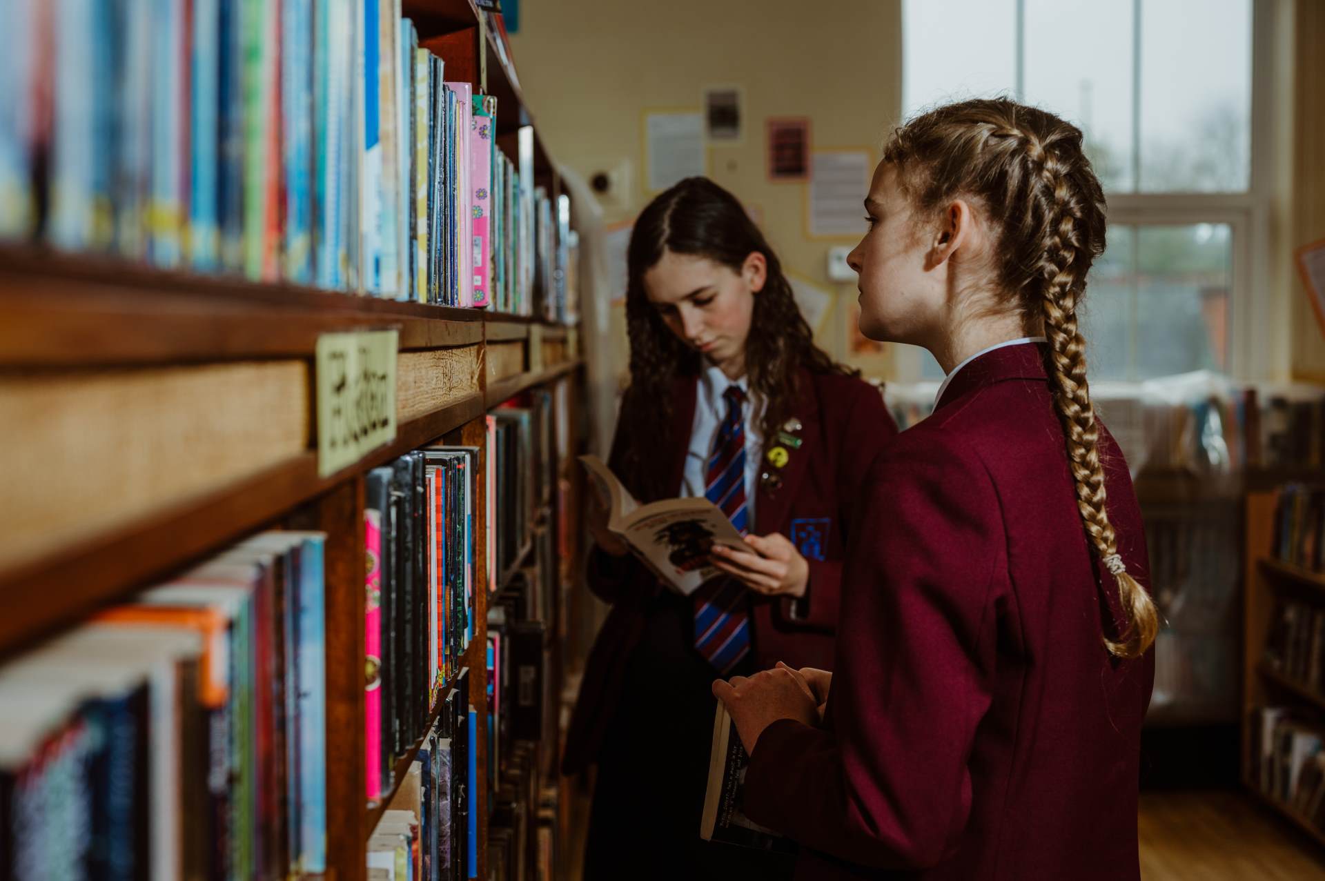 Queen Elizabeth's Grammar School, Horncastle library study