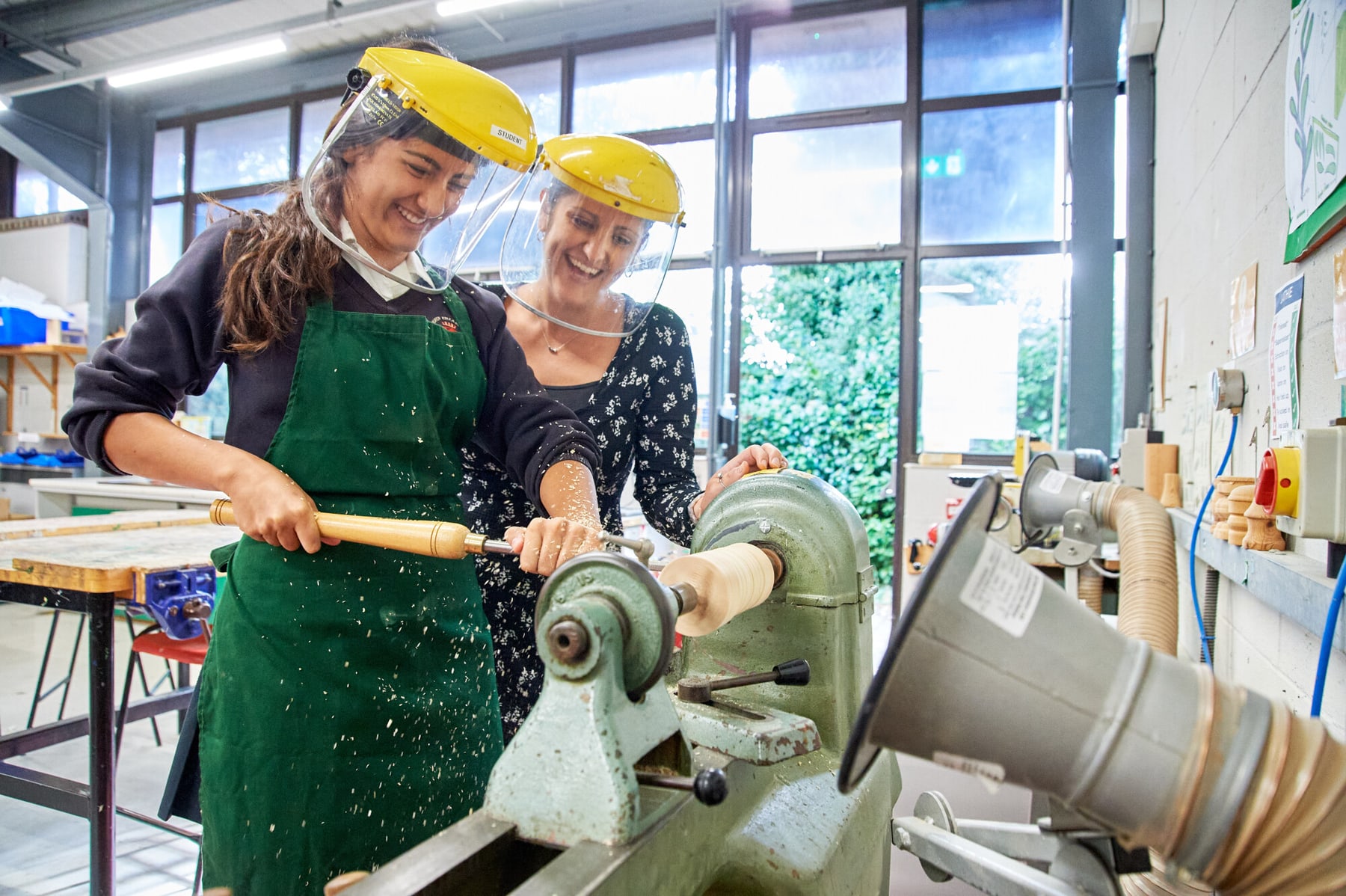 Queen Elizabeths Grammar School technology lesson
