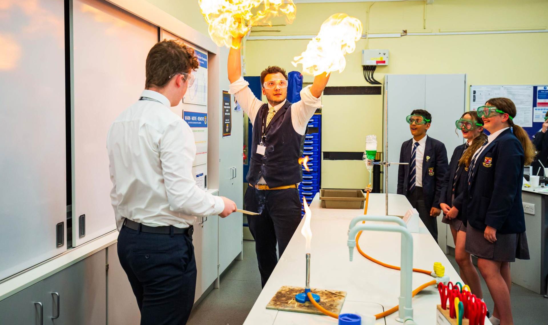 Campus view of The Queen Elizabeth's High School, Gainsborough