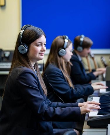Queen Elizabeths High School language lab