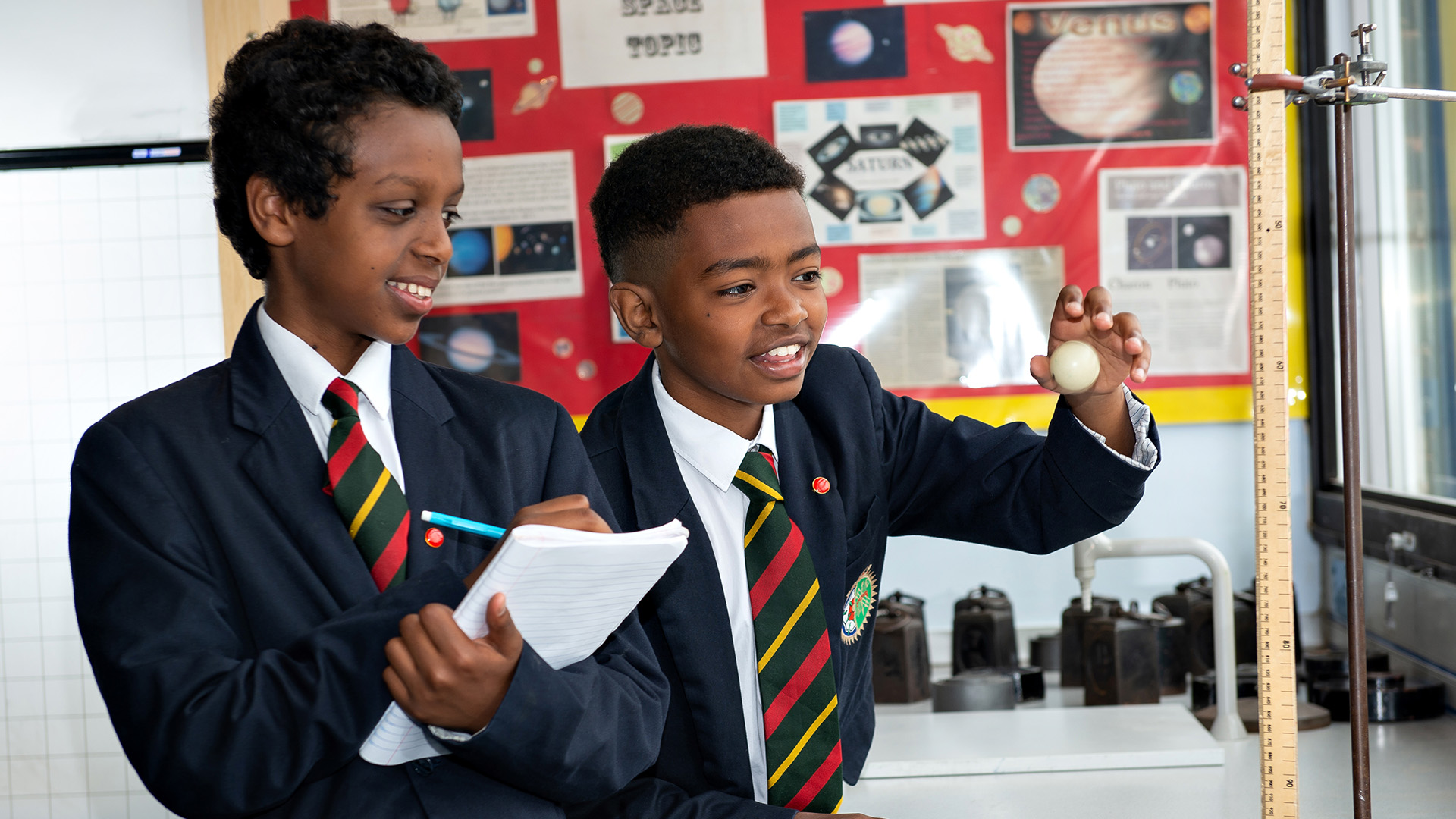 Campus view of Queen Mary's Grammar School