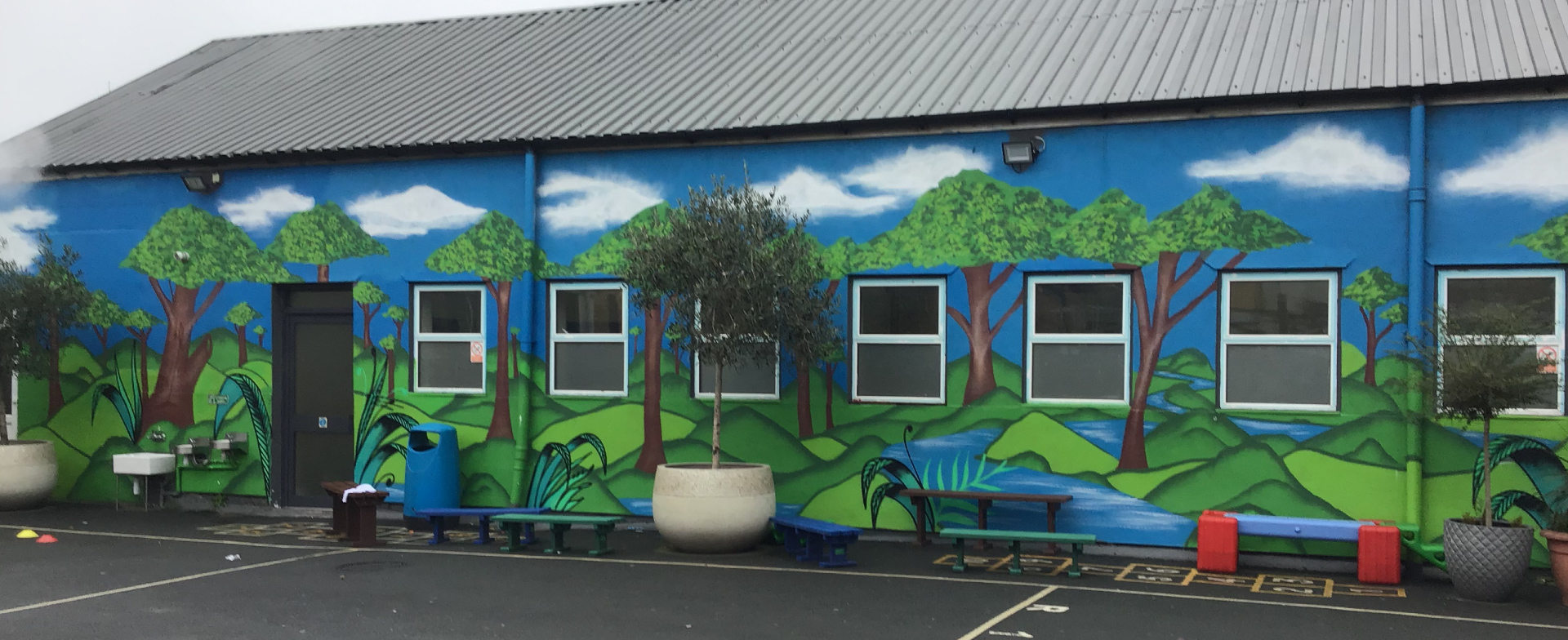 Exterior of Quwwat Ul Islam Girls' School