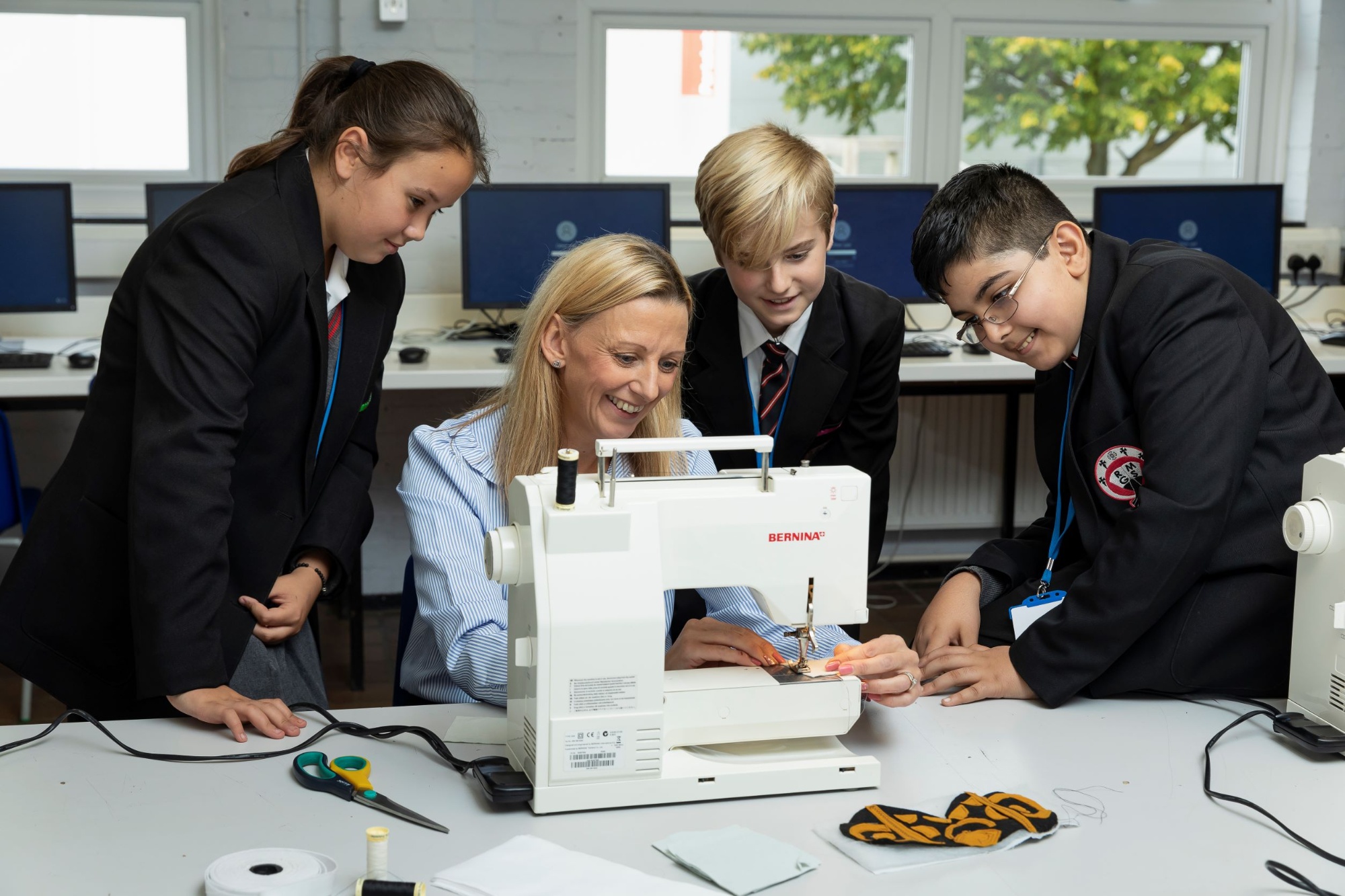 Campus view of Rainham Mark Grammar School