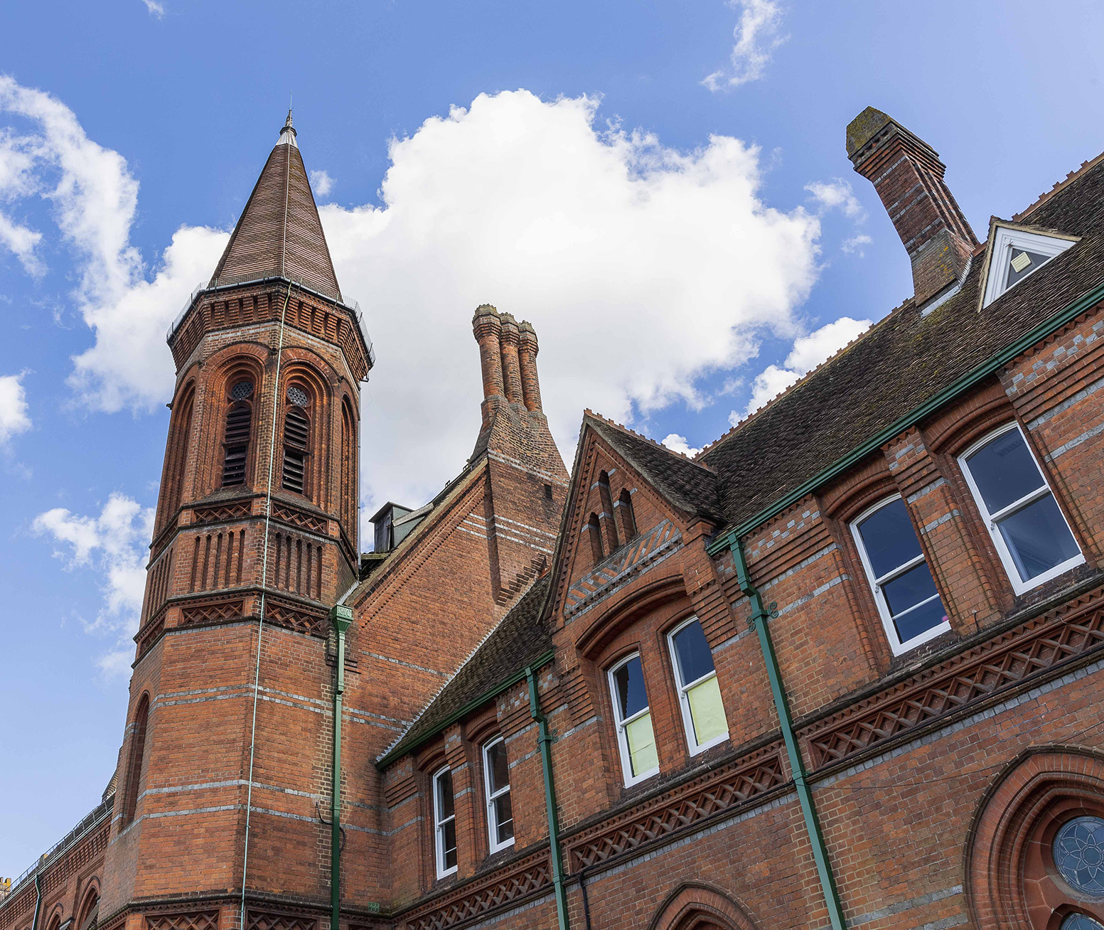 Campus view of Reading School