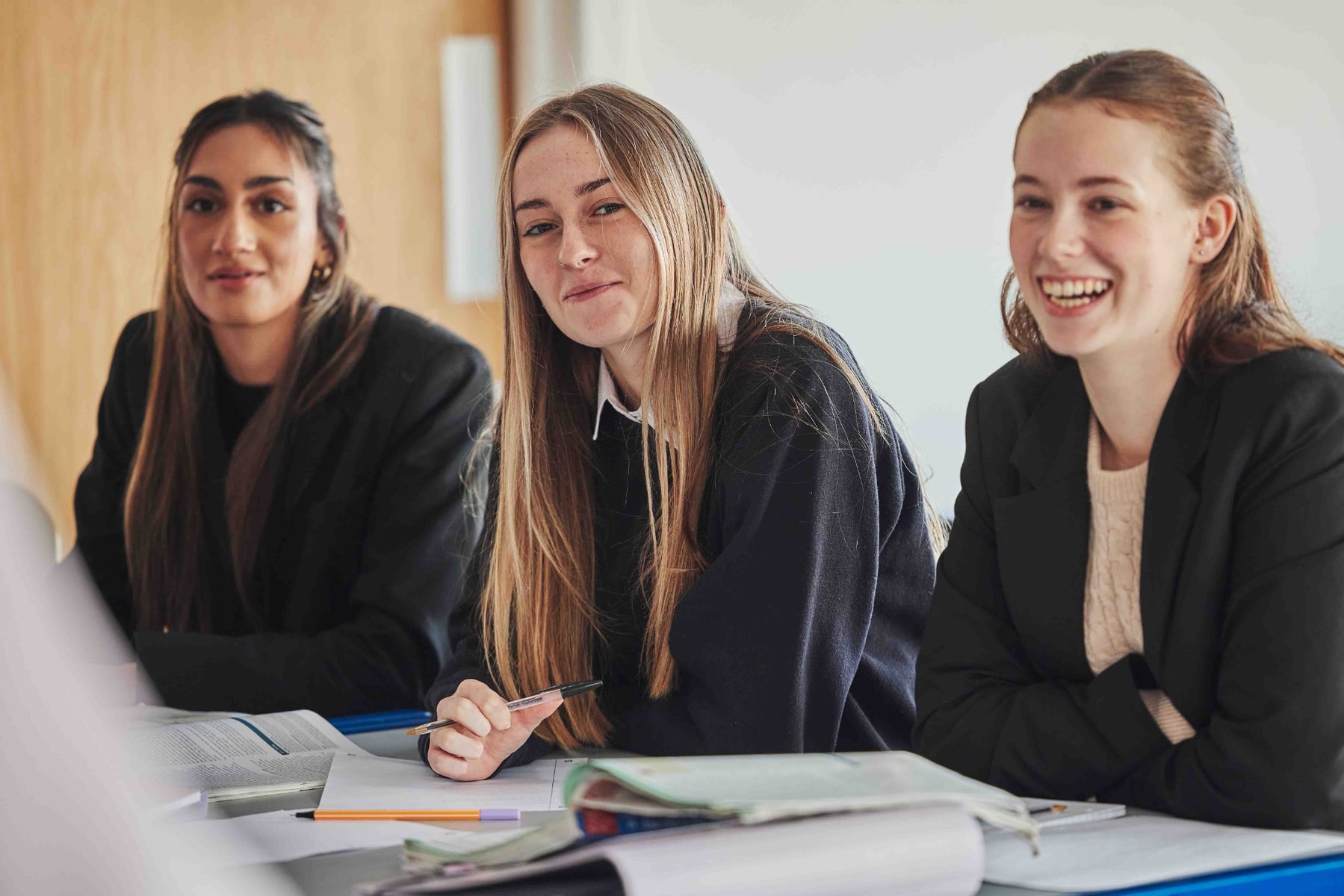 Ribston Hall High School classroom