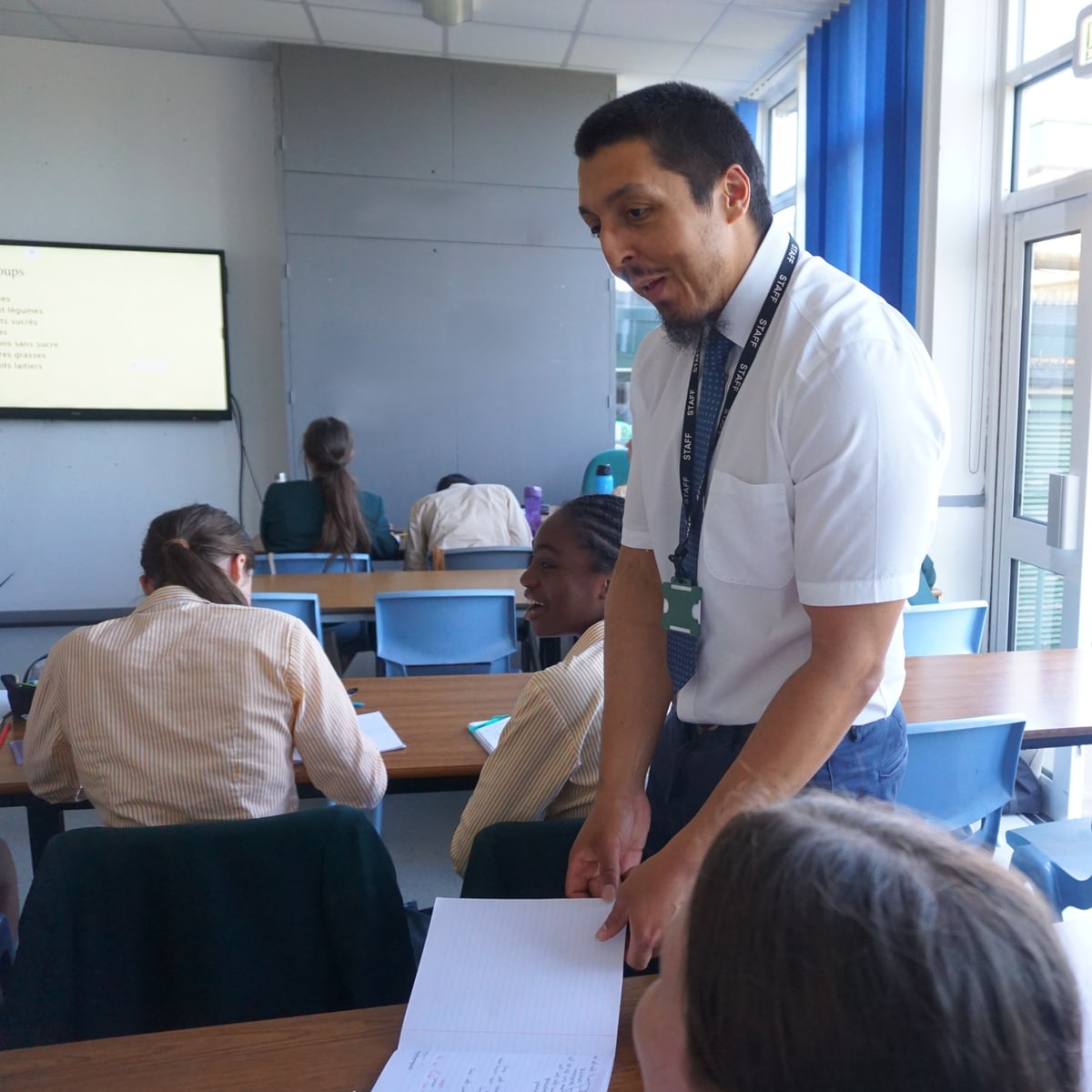 Ribston Hall High School pupils